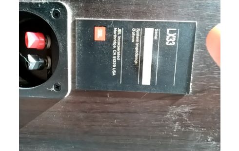 ENCEINTE JBL LA PAIRE