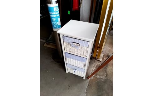 MEUBLE D'APPOINT 3 PANIÈRES