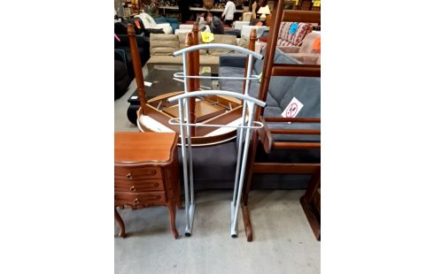 VALET DE NUIT METAL GRIS