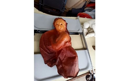 DECORATION BUSTE CUIR