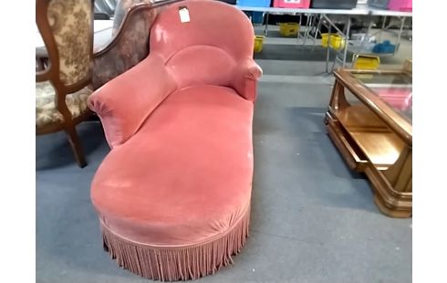 MERIDIENNE Vintage velours rose