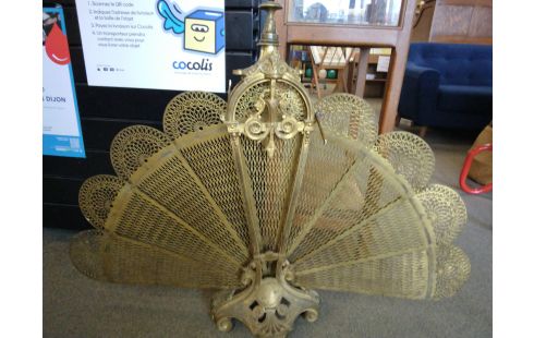 PARE FEU EVENTAIL BRONZE