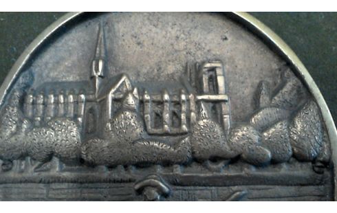 BRONZE NOTRE DAME PARIS SIGNE