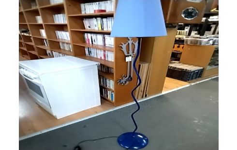 LAMPADAIRE Bleu