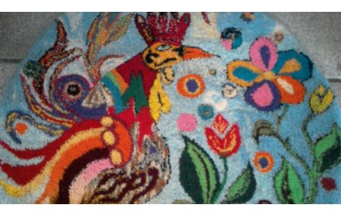 TAPIS TAPISSERIE VINTAGE