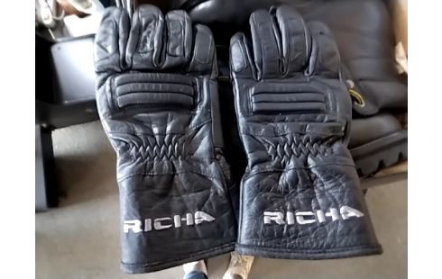 VESTE DE MOTO FEMME M + GANTS