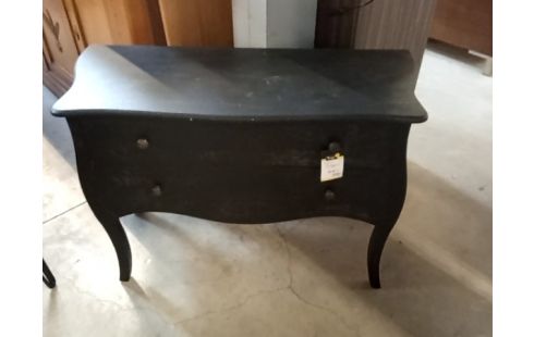 COMMODE NOIRE GALBEE