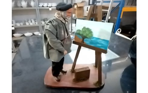 SANTON PEINTRE M.DI LANDRO