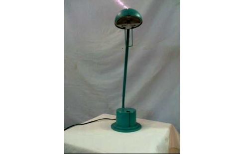 LAMPE DE BUREAU TURQUOISE METAL
