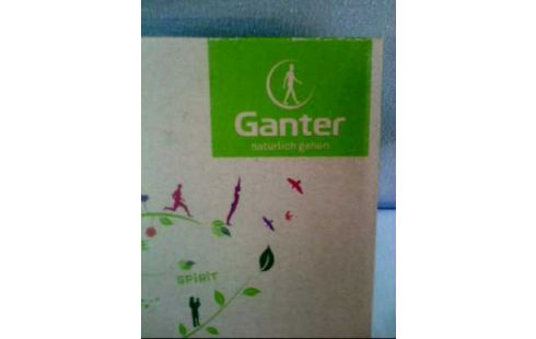 SCHUHE LEDEROPTIK KORK-FUßBETT <GANTER> BLAU