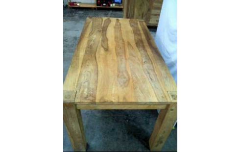 TISCH NATUR PALISANDER MASSIVHOLZ GROß