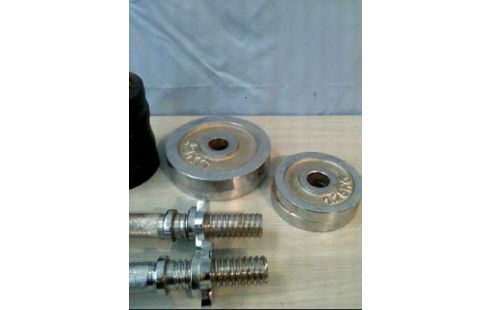 KURZHANTEL-SET 2-HANTELN 14-GEWICHTE