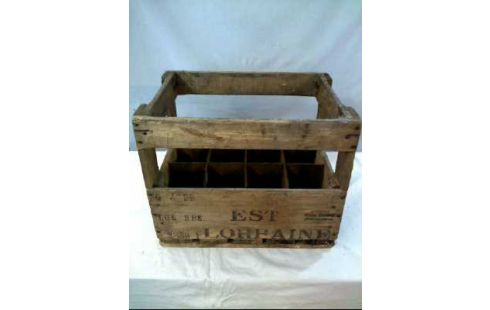 WEINKISTE HOLZ MIT EINSATZ 12-FLASCHEN