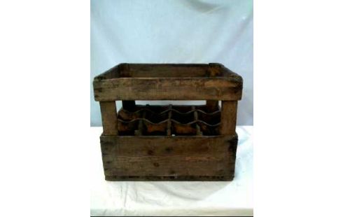 WEINKISTE HOLZ MIT EINSATZ 12-FLASCHEN