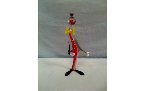 FIGUR CLOWN MURANO-GLAS 50ER