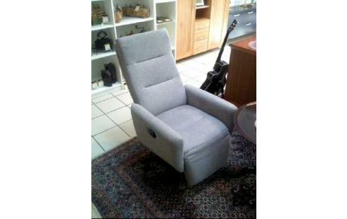 SESSEL MIT ARMLEHNE GRAU VERSTELLBAR