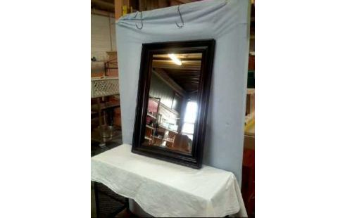 WANDSPIEGEL IM RAHMEN HOLZ DUNKEL