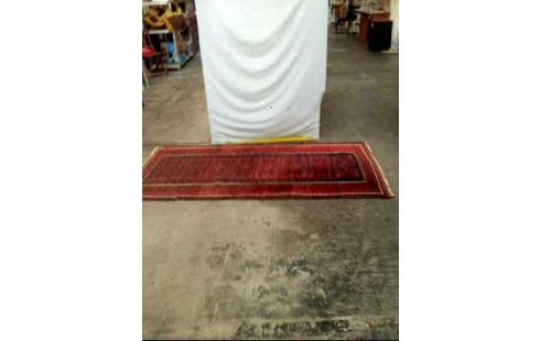 TEPPICH GEKNÜPFT ROTBRAUN GEOM. MUSTER