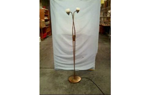 STEHLAMPE 2-LEUCHTEN BRONZEF. <WOFI>