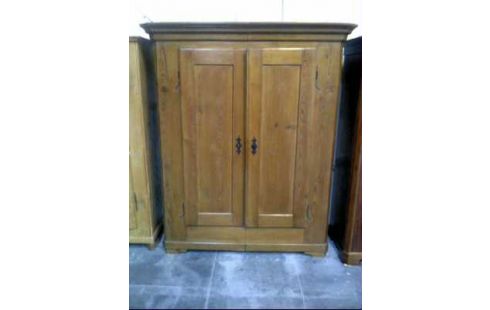 SCHRANK 2-TÜREN 4-EBENEN KIEFERNHOLZ