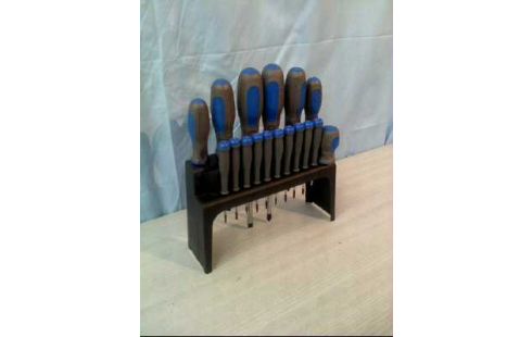 SCHRAUBENDREHER SATZ <POWERFIX> 17-TLG.