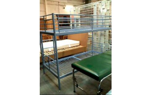 HOCHBETT METALL BLAU