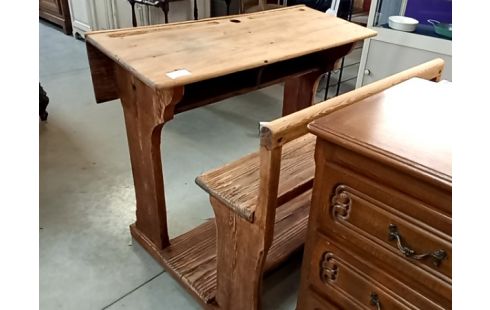 BUREAU ecolier chene et pichpin 2 places