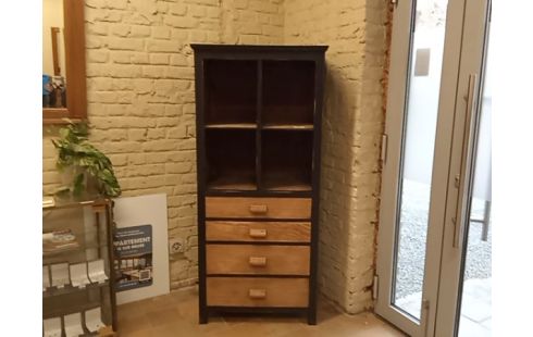 MEUBLE D'ATELIER NOIR