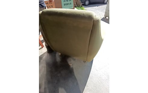 FAUTEUIL TISSU VINTAGE 50/60