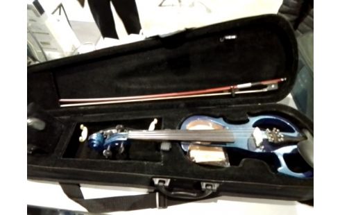 VIOLON ELECTRIQUE STAGG BLEU