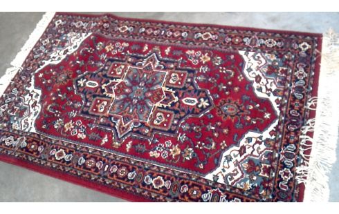 TEPPICH BORDEAUX BLAU