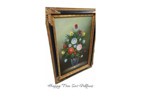 SCHILDERIJ KADER VERGULD MET ZWART