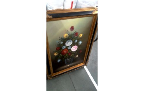 SCHILDERIJ KADER VERGULD MET ZWART