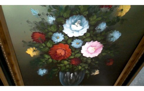 SCHILDERIJ KADER VERGULD MET ZWART