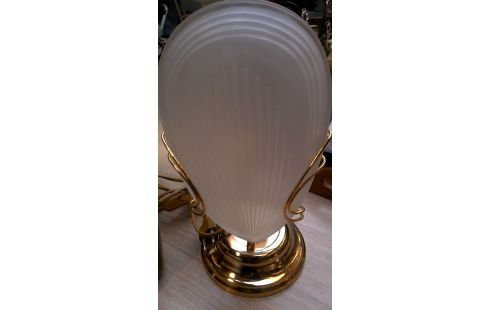 STEHLAMPE MESSING, , MUSCHEL