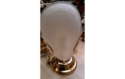 STEHLAMPE MESSING, , MUSCHEL