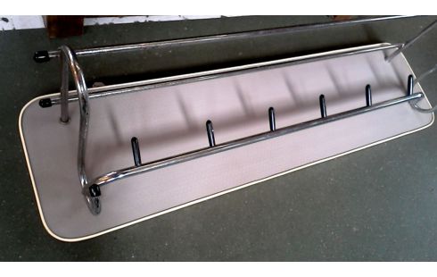 KLEIDERSTÄNDER WAND- IM VINTAGE-STIL CHROM