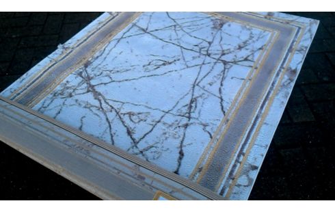 TEPPICH KLEINER BEIGE GRAU GELB KLEINER