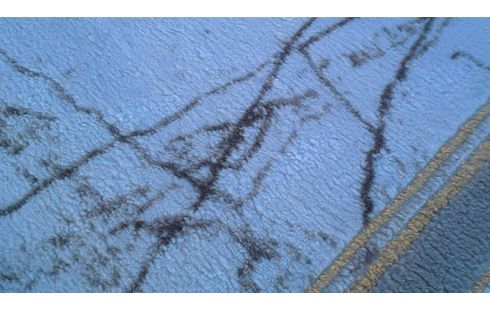 TEPPICH KLEINER BEIGE GRAU GELB KLEINER