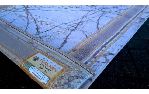 TEPPICH KLEINER BEIGE GRAU GELB KLEINER