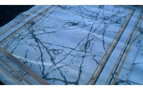 TEPPICH BEIGE GRAU GELB DAS STÜCK