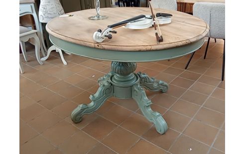 TABLE CONSOLE VERTE