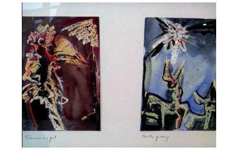 GEMÄLDE I.R. 2ER ABSTRAKT <A.VOGT>