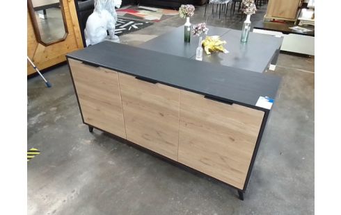 ENFILADE 3 PORTES MELAMINE IMITATION BOIS