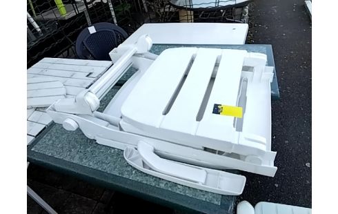 TRANSAT PVC BLANC PLIANT