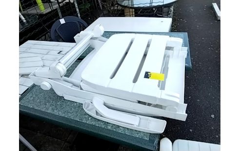 TRANSAT PVC BLANC PLIANT