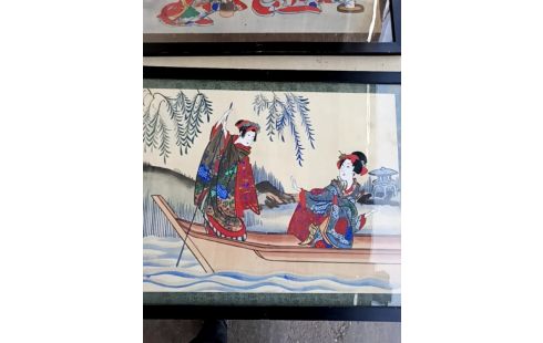 ESTAMPE JAPONAISE SUR PAPIER