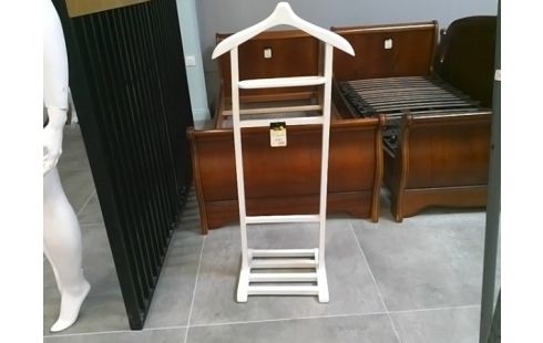 MEUBLE VALET DE CHAMBRE BLANC