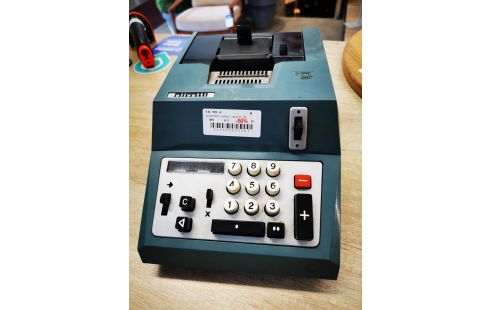 CALCULATRICE vintage + cable bt 136