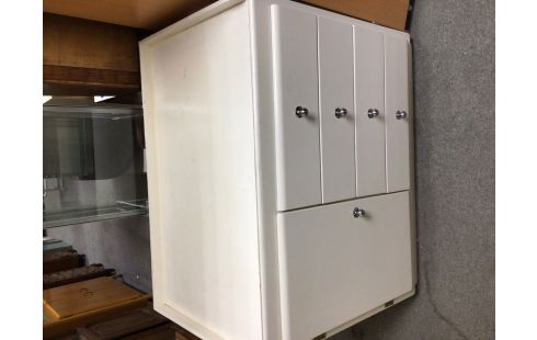 MEUBLE DE RANGEMENT BLANC 1P 4T